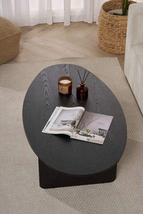 Hanah Home Orba - Wood Black Hanah Home Orba - Wood Black